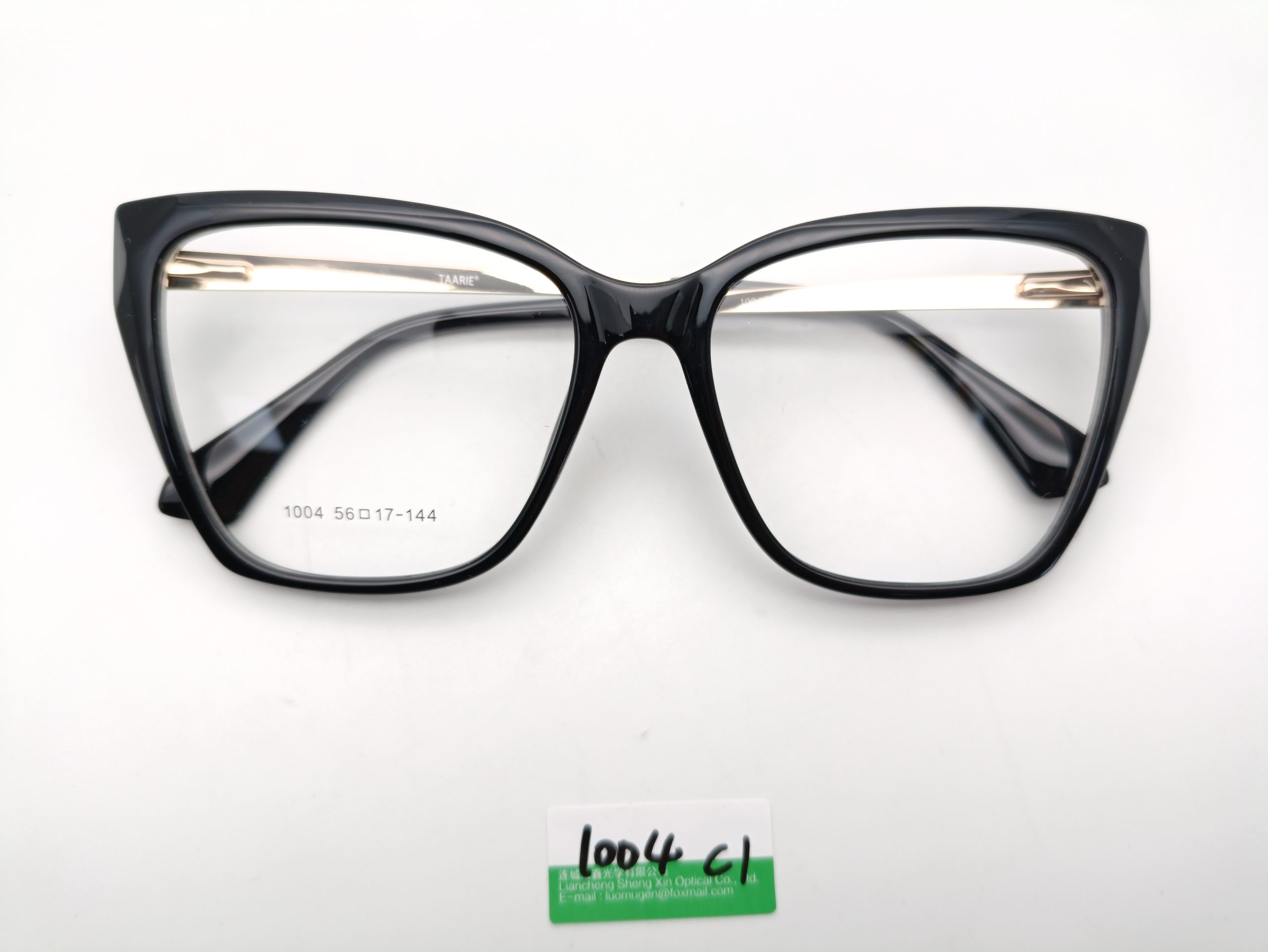 Cat-Eye Lightweight Full-Rim Glasses - Image 2