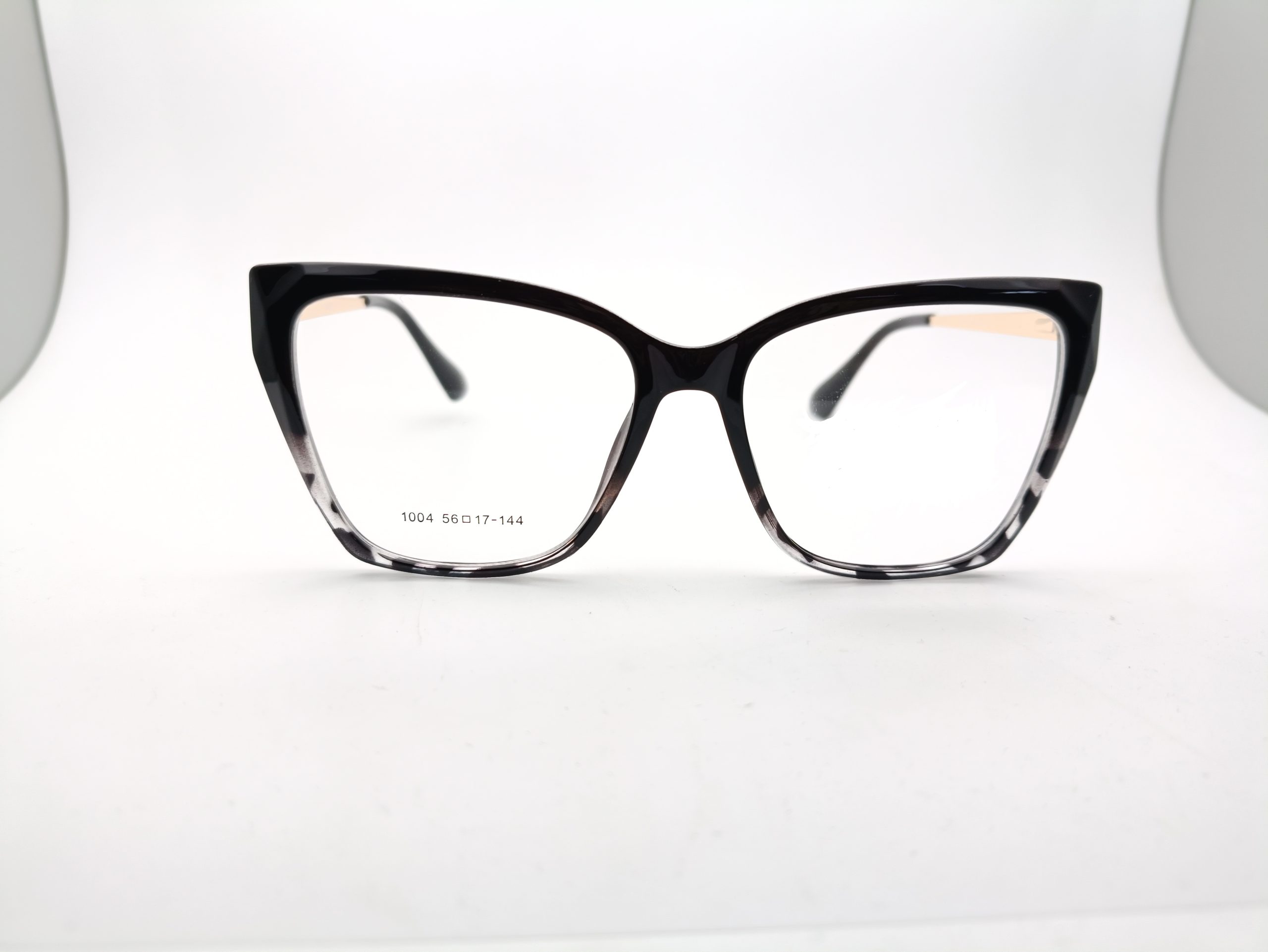 Cat-Eye Lightweight Full-Rim Glasses