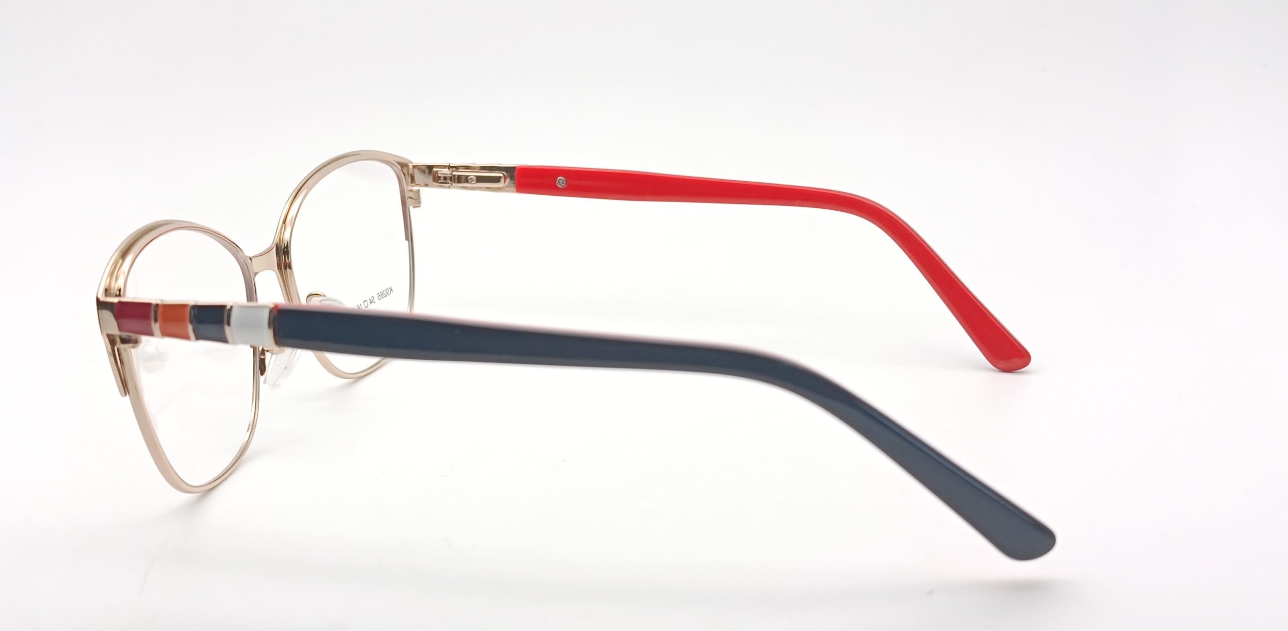 Maroon & Gold Two-Tone Cateye Acetate-9265 - Image 4