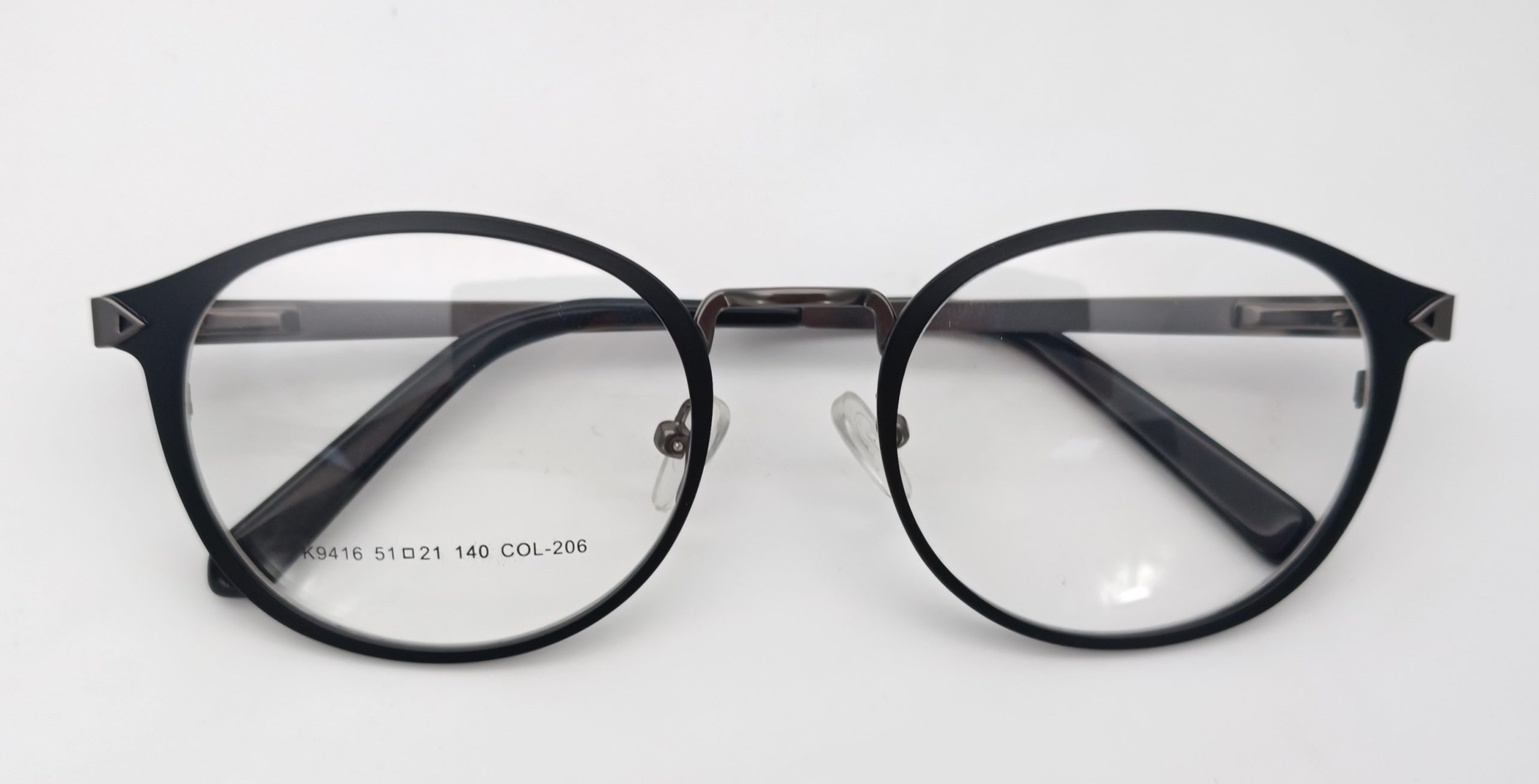 Retro Round |Metal & Acetate Frame-- K9416 - Image 5