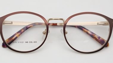 Retro Round |Metal & Acetate Frame-- K9416
